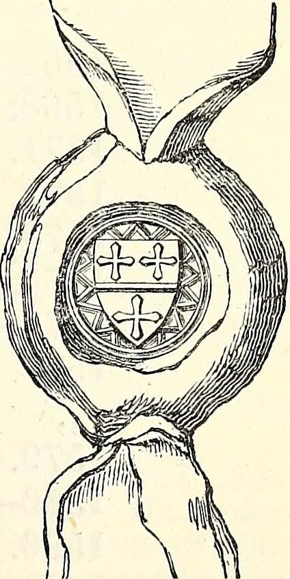 An illustration from Miscellanea genealogica et heraldica :, 1874, leaf 390