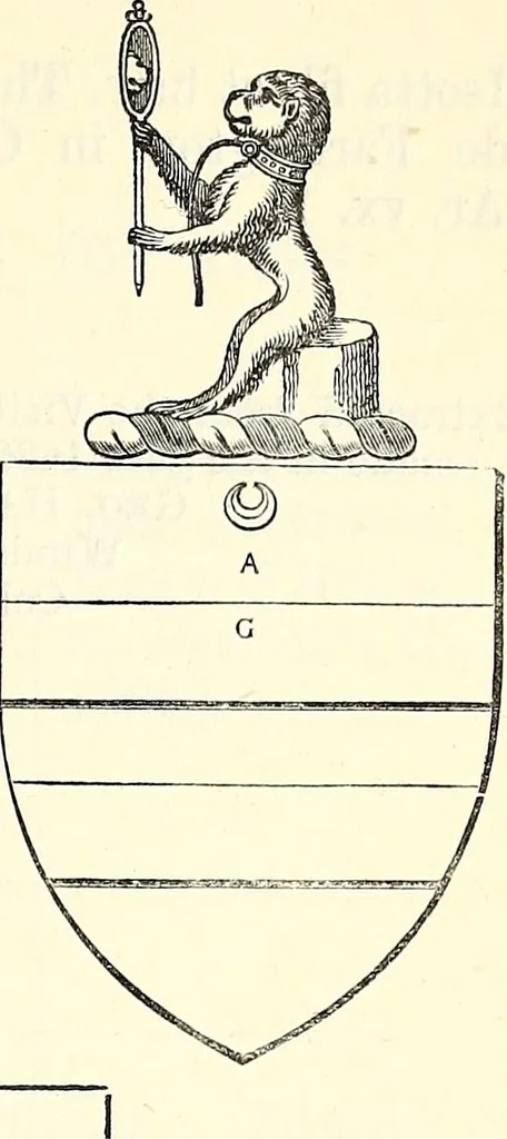 An illustration from Miscellanea genealogica et heraldica :, 1874, leaf 400