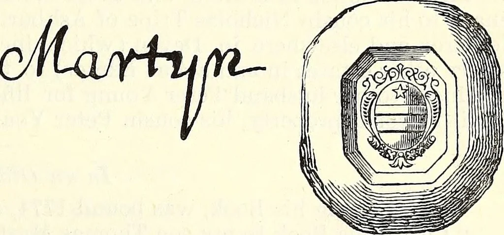 An illustration from Miscellanea genealogica et heraldica :, 1874, leaf 408
