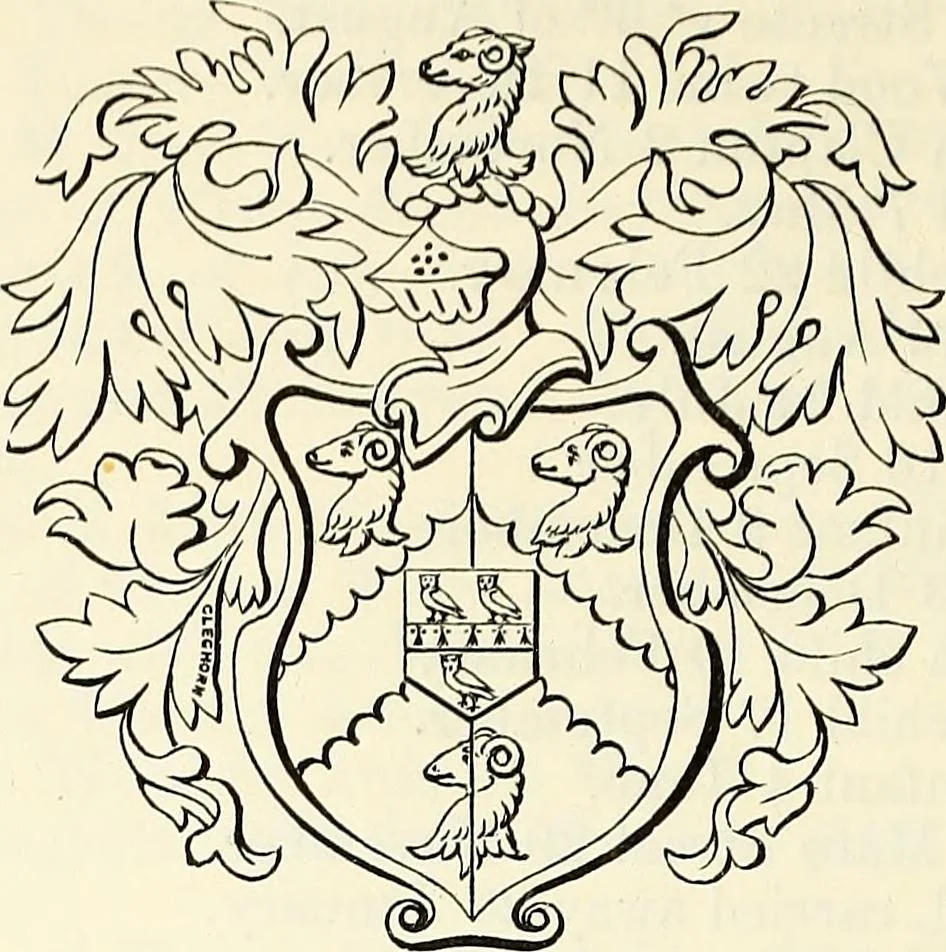 An illustration from Miscellanea genealogica et heraldica :, 1874, leaf 41