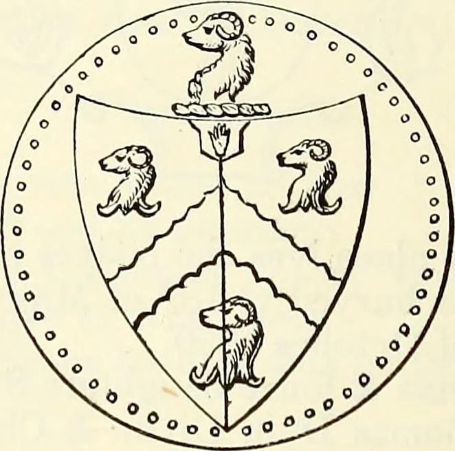 An illustration from Miscellanea genealogica et heraldica :, 1874, leaf 41