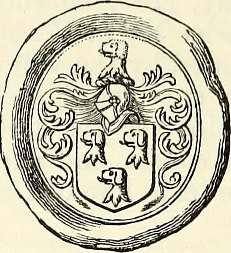 An illustration from Miscellanea genealogica et heraldica :, 1874, leaf 43