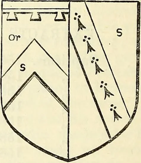 An illustration from Miscellanea genealogica et heraldica :, 1874, leaf 441