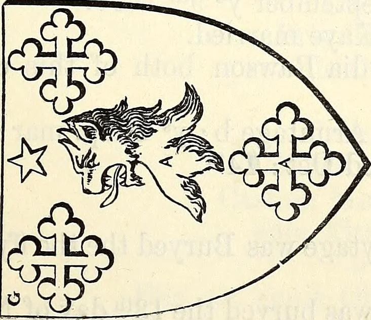 An illustration from Miscellanea genealogica et heraldica :, 1874, leaf 452