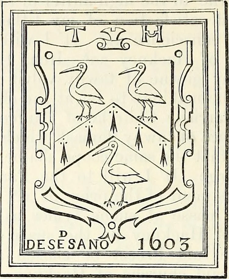 An illustration from Miscellanea genealogica et heraldica :, 1874, leaf 81