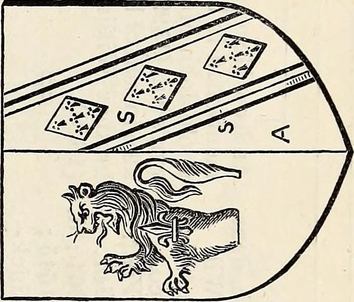 An illustration from Miscellanea genealogica et heraldica :, 1877, leaf 16