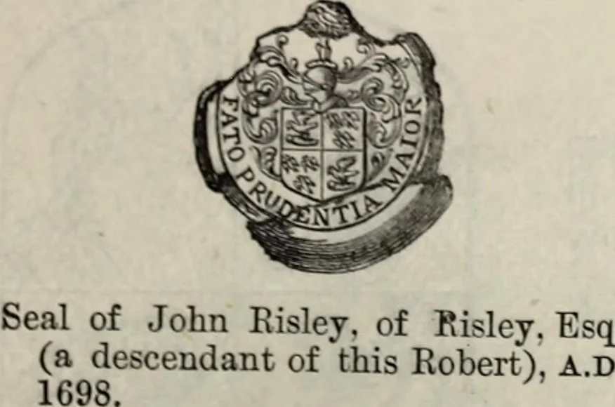An illustration from Miscellanea genealogica et heraldica :, 1877, leaf 229