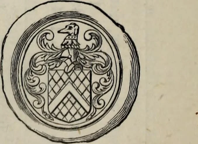 An illustration from Miscellanea genealogica et heraldica :, 1877, leaf 233