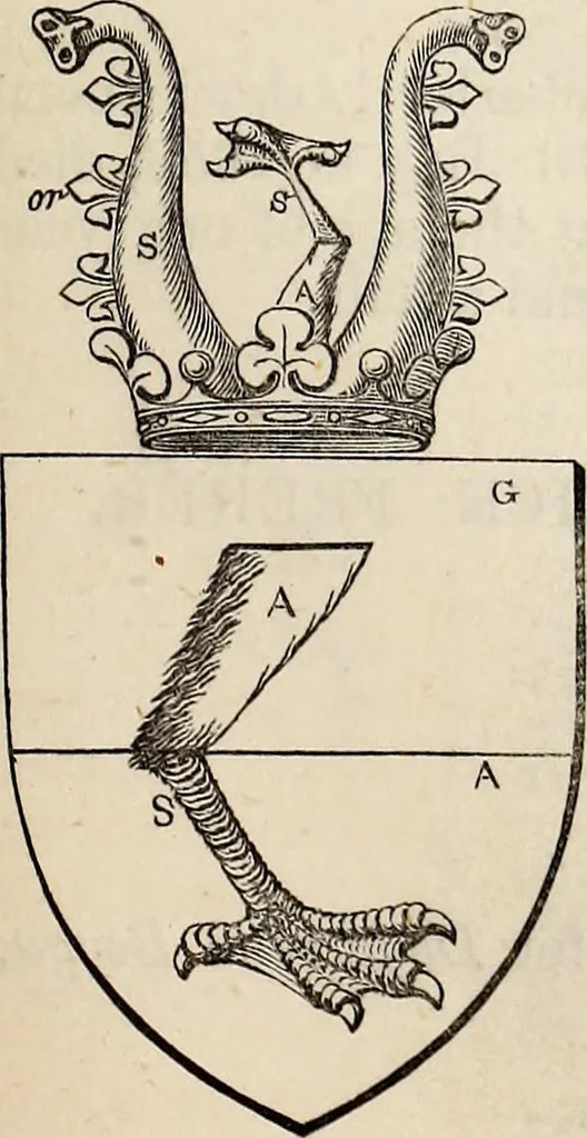 An illustration from Miscellanea genealogica et heraldica :, 1877, leaf 256