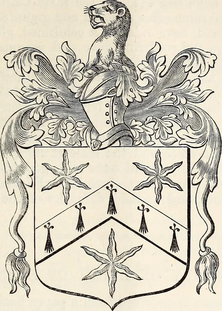 An illustration from Miscellanea genealogica et heraldica :, 1877, leaf 348