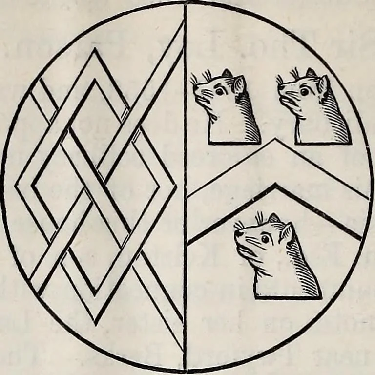 An illustration from Miscellanea genealogica et heraldica :, 1877, leaf 375