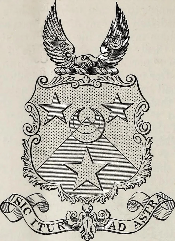 An illustration from Miscellanea genealogica et heraldica :, 1877, leaf 395