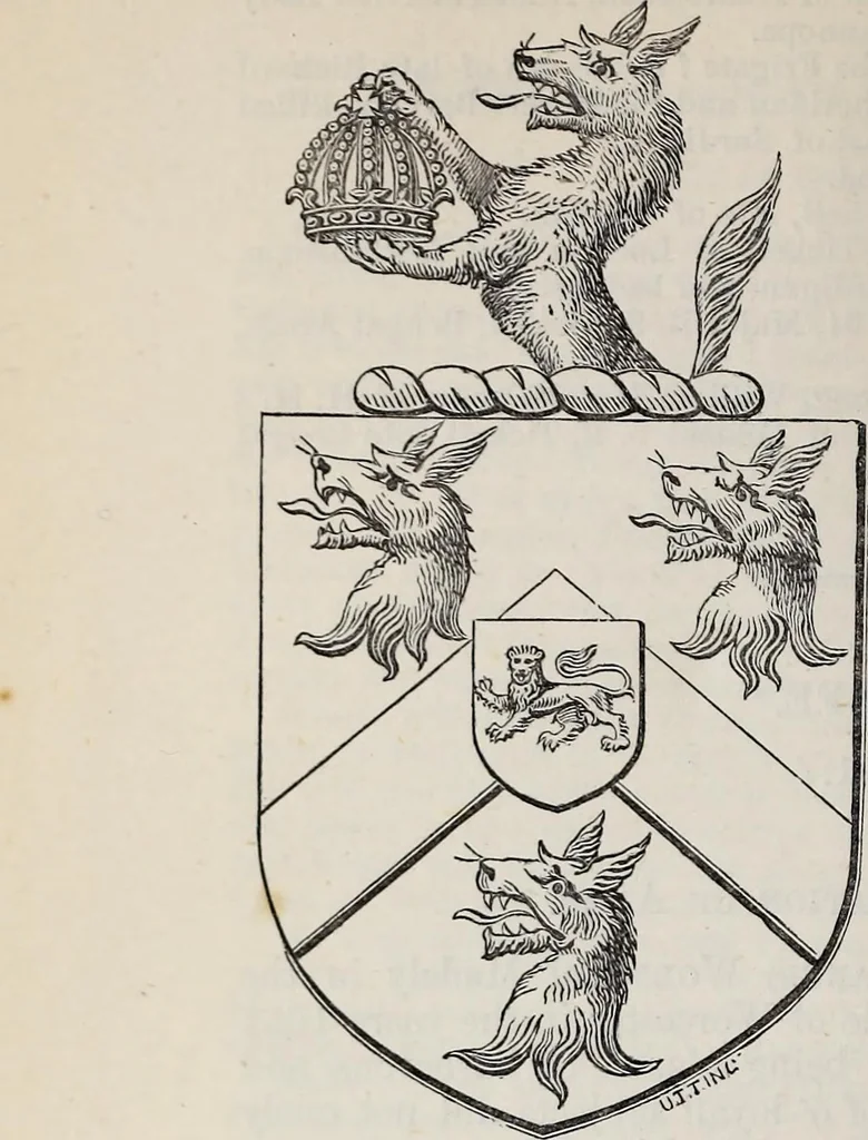 An illustration from Miscellanea genealogica et heraldica :, 1877, leaf 503