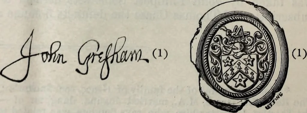 An illustration from Miscellanea genealogica et heraldica :, 1877, leaf 511