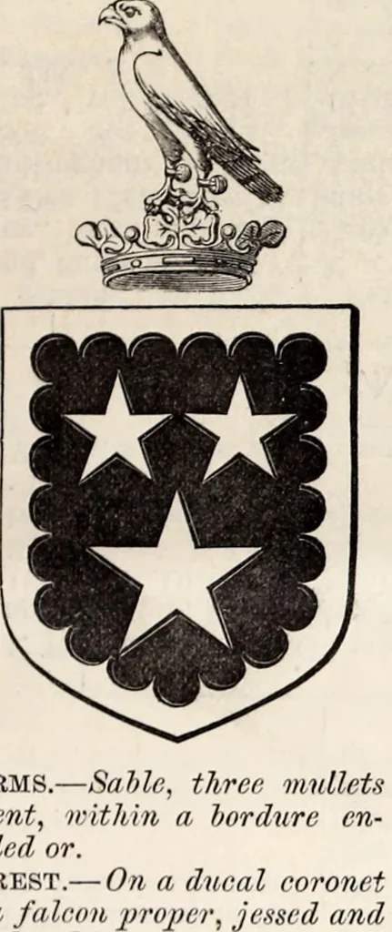 An illustration from Miscellanea genealogica et heraldica :, 1877, leaf 526