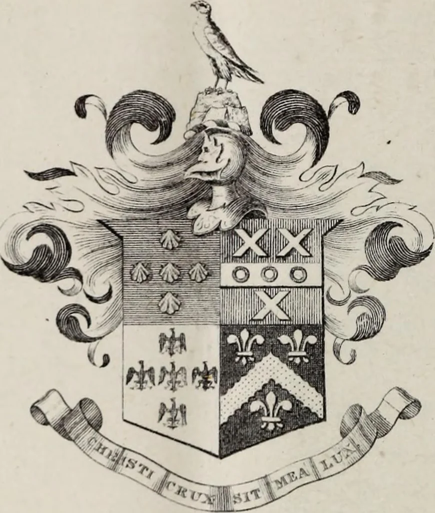 An illustration from Miscellanea genealogica et heraldica :, 1877, leaf 535