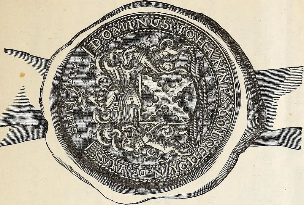 An illustration from Miscellanea genealogica et heraldica :, 1877, leaf 566