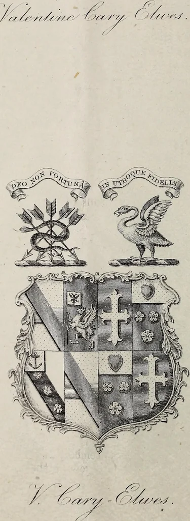 An illustration from Miscellanea genealogica et heraldica :, 1877, leaf 591