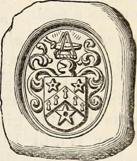 An illustration from Miscellanea genealogica et heraldica :, 1877, leaf 60