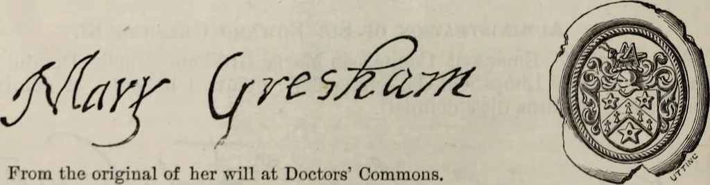 An illustration from Miscellanea genealogica et heraldica :, 1877, leaf 61