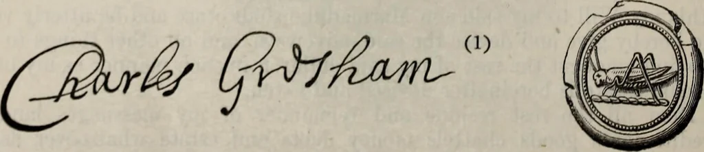 An illustration from Miscellanea genealogica et heraldica :, 1877, leaf 67