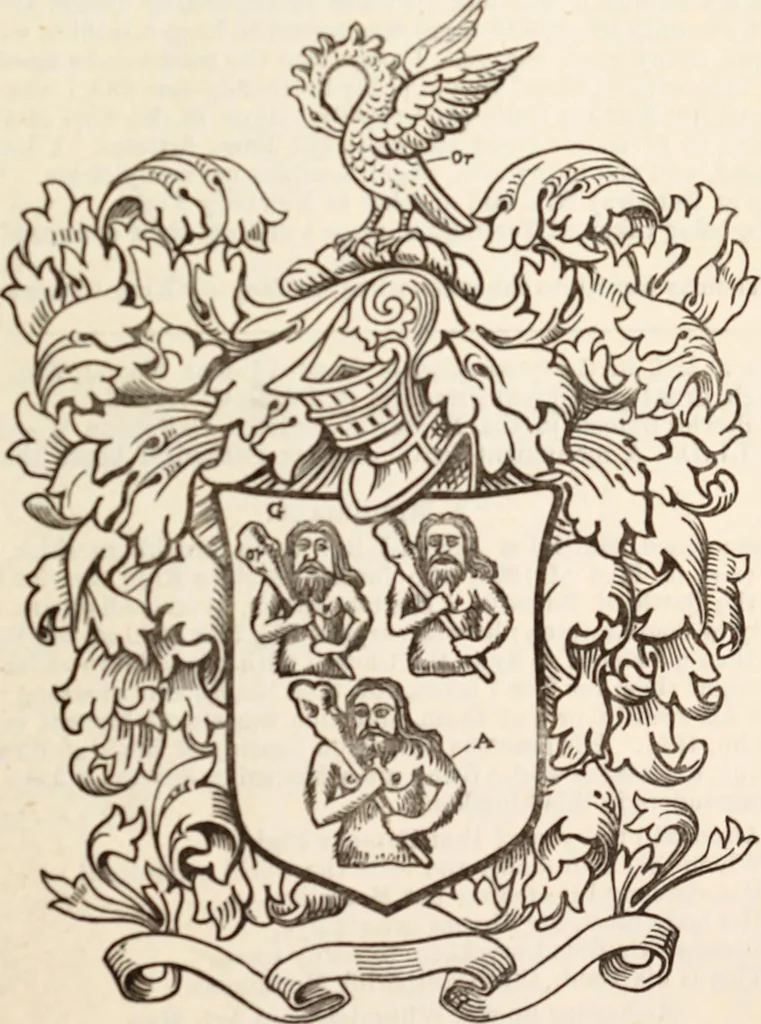 An illustration from Miscellanea genealogica et heraldica :, 1877, leaf 94