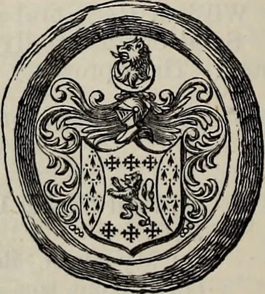An illustration from Miscellanea genealogica et heraldica :, 1881, leaf 122