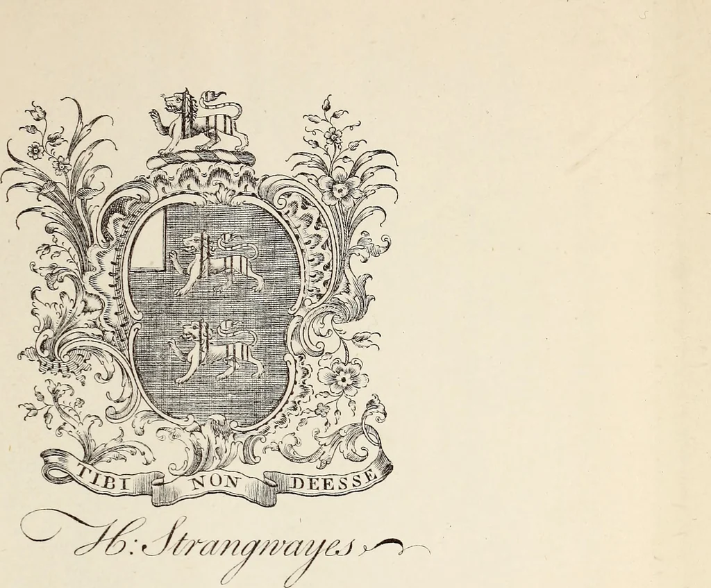 An illustration from Miscellanea genealogica et heraldica :, 1881, leaf 19