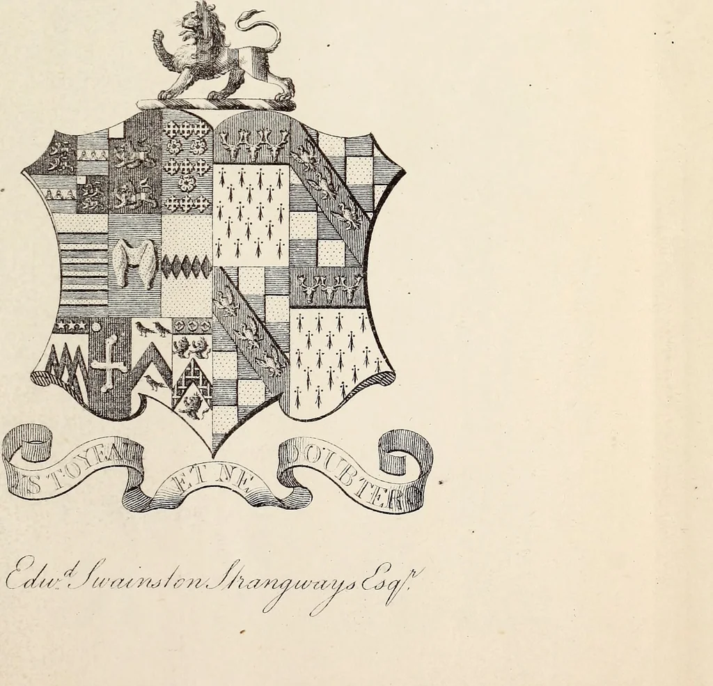 An illustration from Miscellanea genealogica et heraldica :, 1881, leaf 19