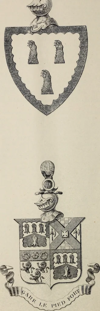 An illustration from Miscellanea genealogica et heraldica :, 1881, leaf 232