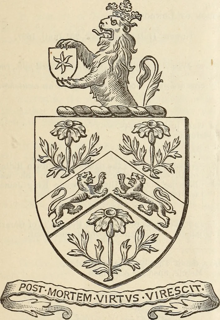 An illustration from Miscellanea genealogica et heraldica :, 1881, leaf 337