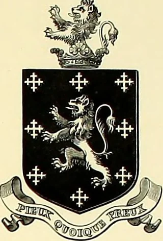 An illustration from Miscellanea genealogica et heraldica :, 1881, leaf 35