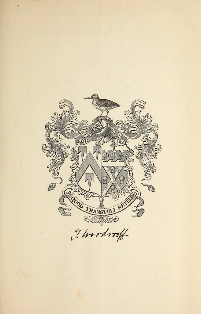 An illustration from Miscellanea genealogica et heraldica :, 1881, leaf 83
