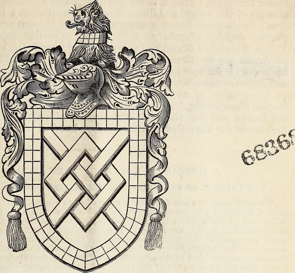 An illustration from Miscellanea genealogica et heraldica :, 1881, leaf 9