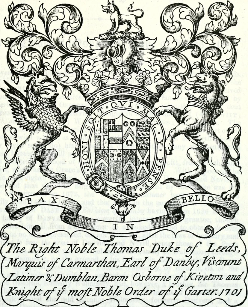An illustration from Miscellanea genealogica et heraldica :, 1896, leaf 20