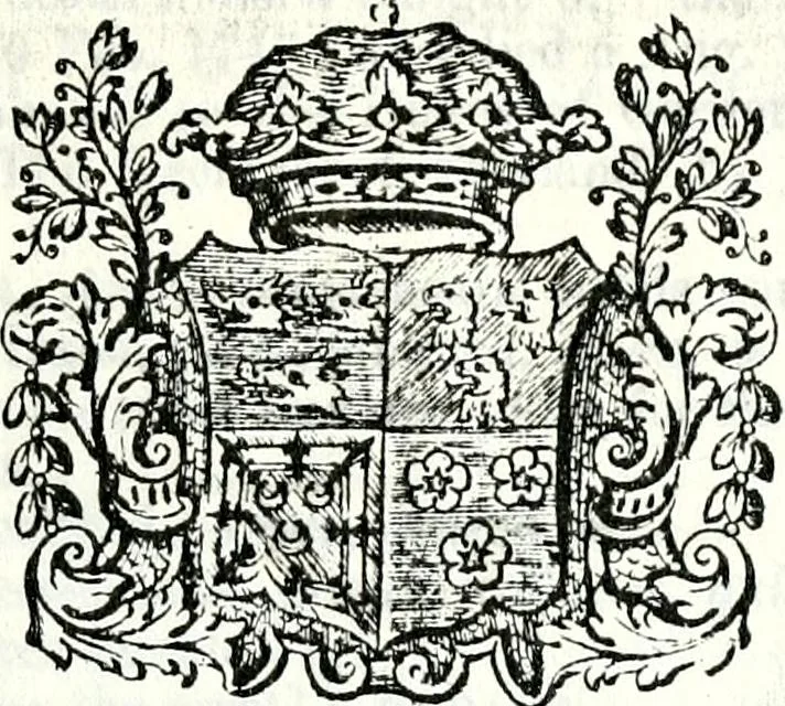 An illustration from Miscellanea genealogica et heraldica :, 1896, leaf 298