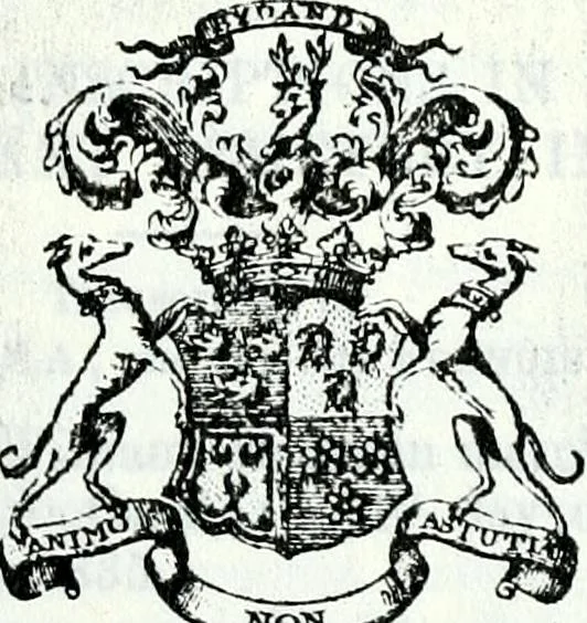 An illustration from Miscellanea genealogica et heraldica :, 1896, leaf 298