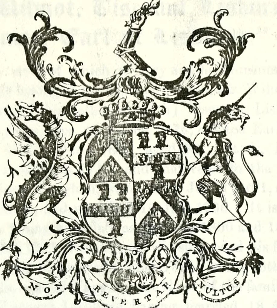 An illustration from Miscellanea genealogica et heraldica :, 1896, leaf 528