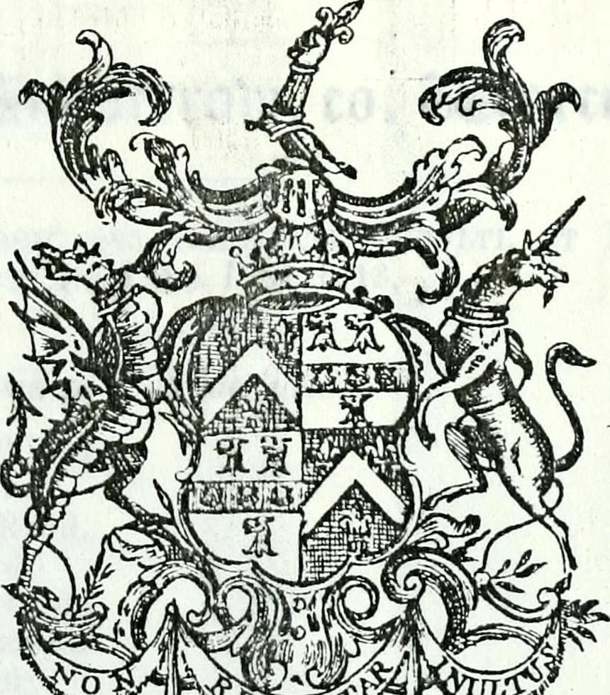 An illustration from Miscellanea genealogica et heraldica :, 1896, leaf 528