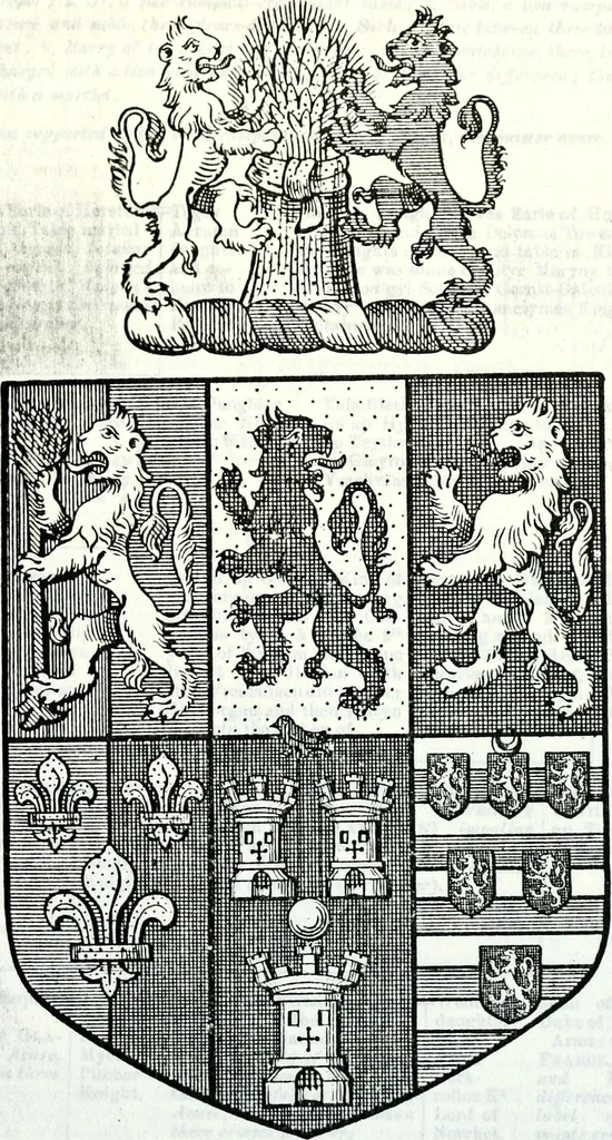 An illustration from Miscellanea genealogica et heraldica :, 1896, leaf 54