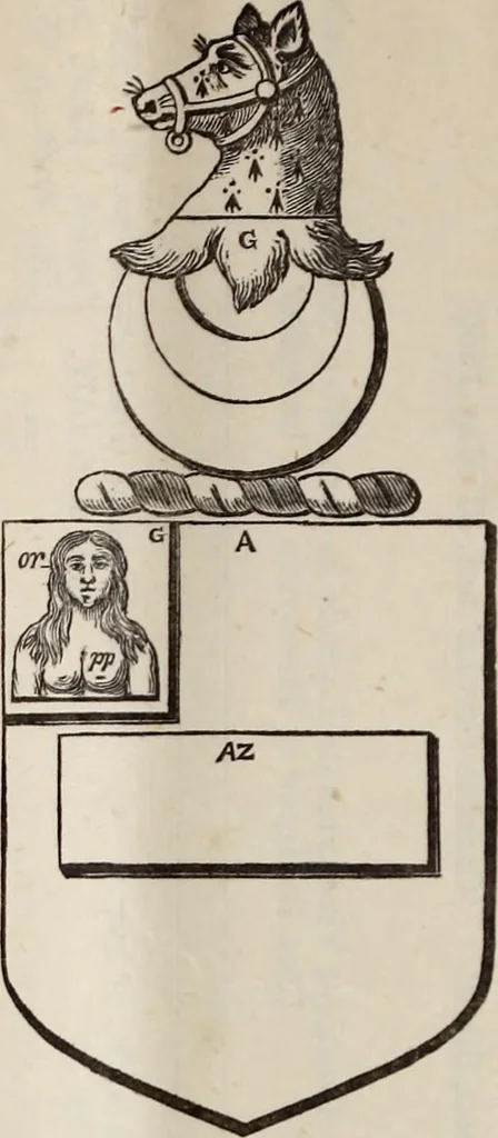 An illustration from Miscellanea genealogica et heraldica :, 1883, leaf 113