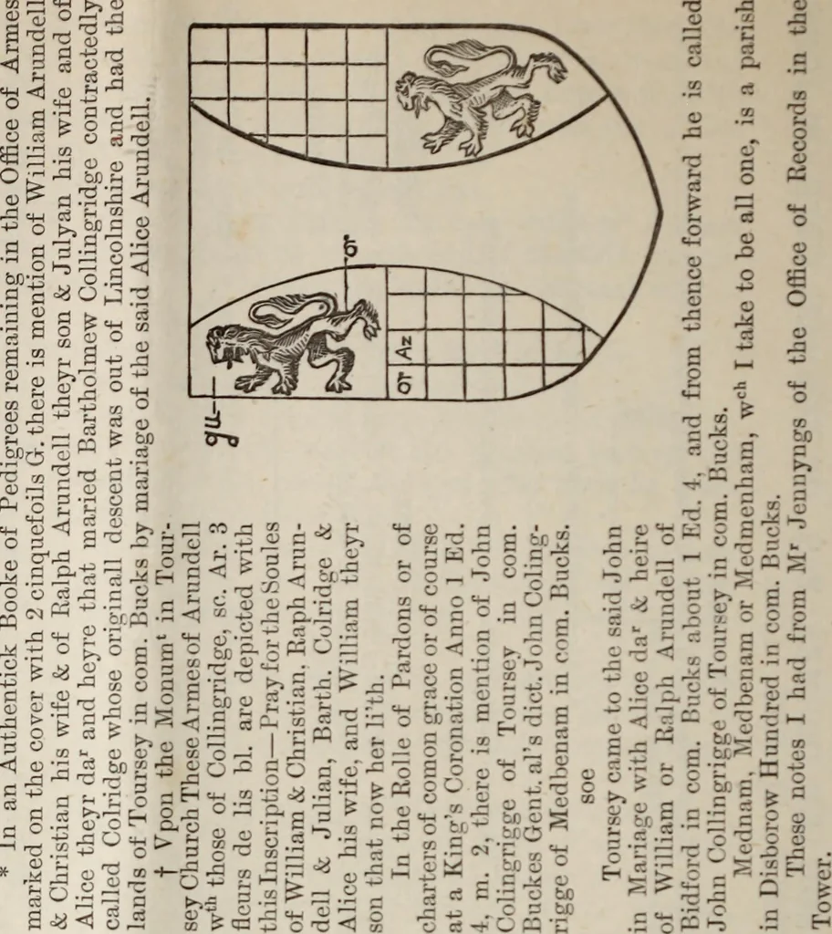 An illustration from Miscellanea genealogica et heraldica :, 1883, leaf 119