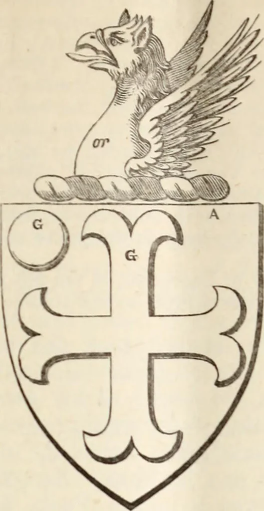An illustration from Miscellanea genealogica et heraldica :, 1883, leaf 126