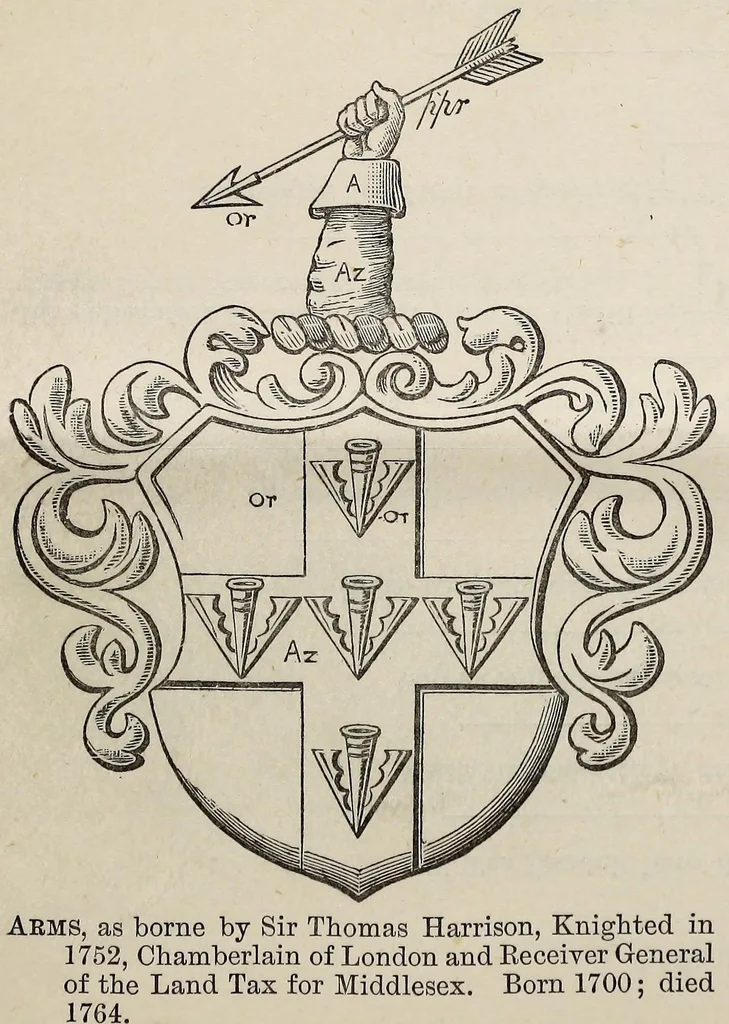 An illustration from Miscellanea genealogica et heraldica :, 1883, leaf 143
