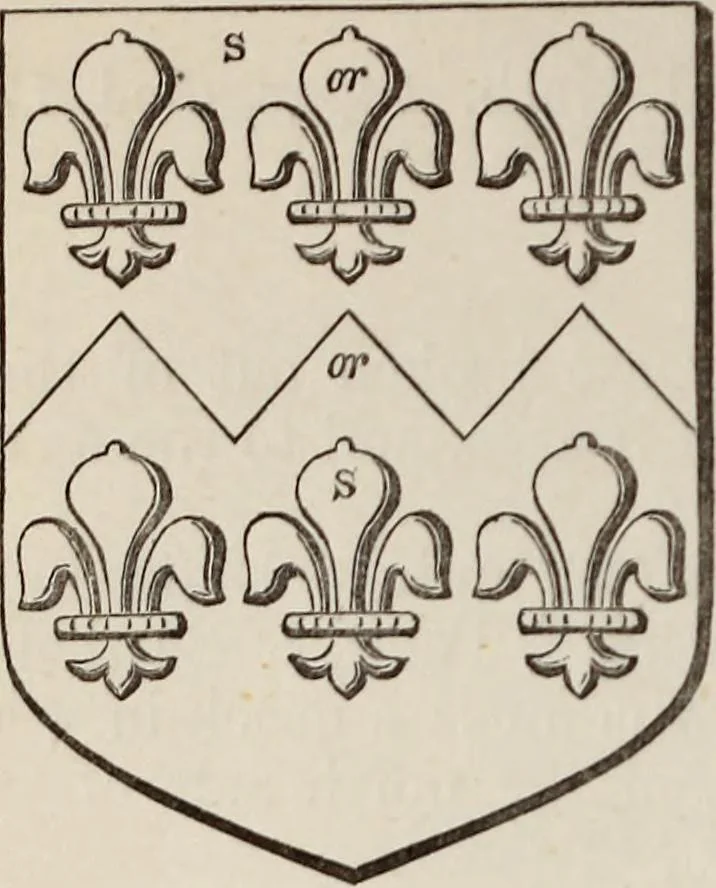 An illustration from Miscellanea genealogica et heraldica :, 1883, leaf 175