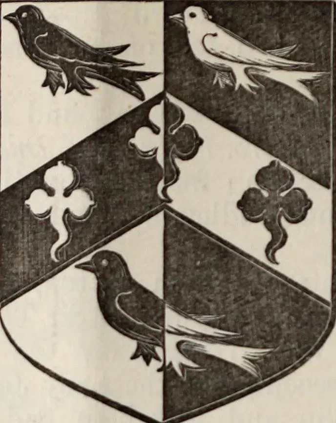An illustration from Miscellanea genealogica et heraldica :, 1883, leaf 209