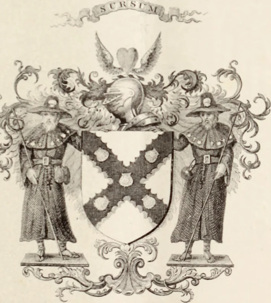 An illustration from Miscellanea genealogica et heraldica :, 1883, leaf 222