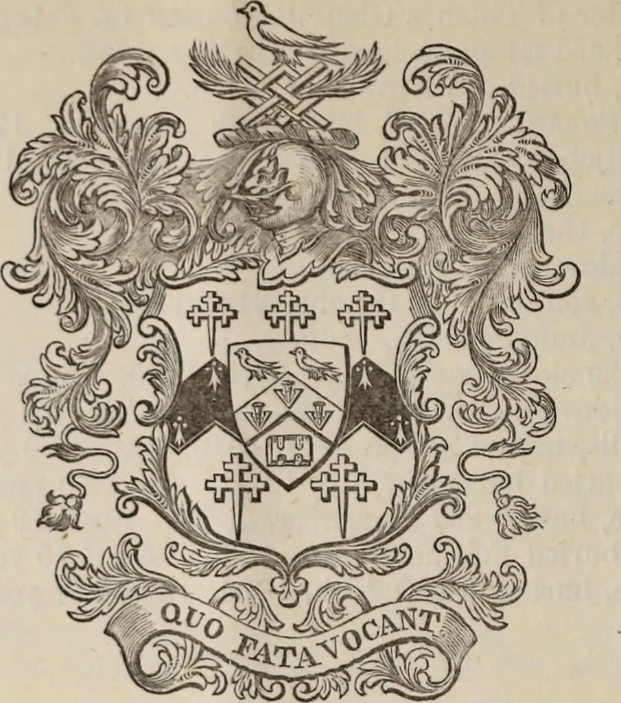 An illustration from Miscellanea genealogica et heraldica :, 1883, leaf 27
