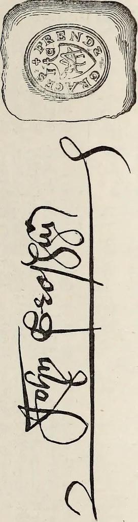 An illustration from Miscellanea genealogica et heraldica :, 1883, leaf 313