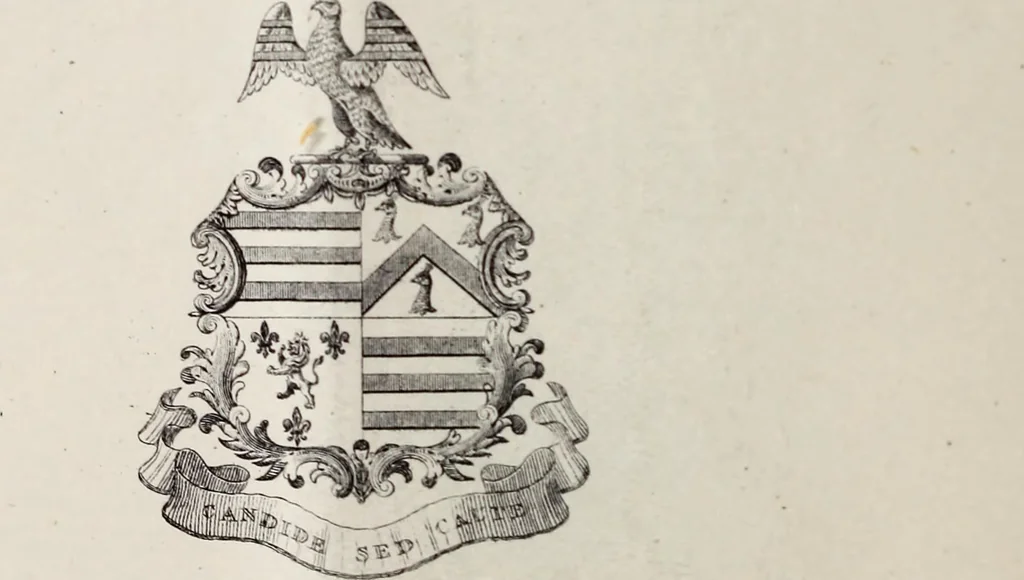 An illustration from Miscellanea genealogica et heraldica :, 1883, leaf 333